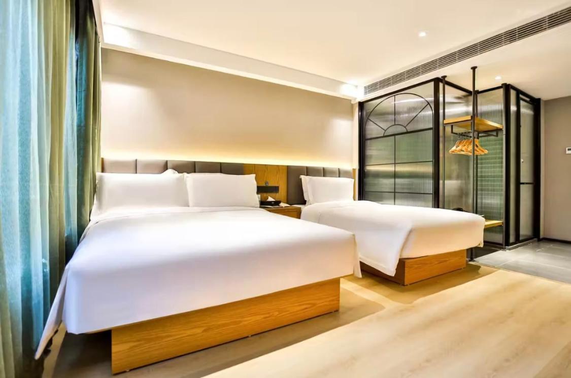 True Go Hotel - Shanghai Jing'An Temple Nanjing West Road Eksteriør billede
