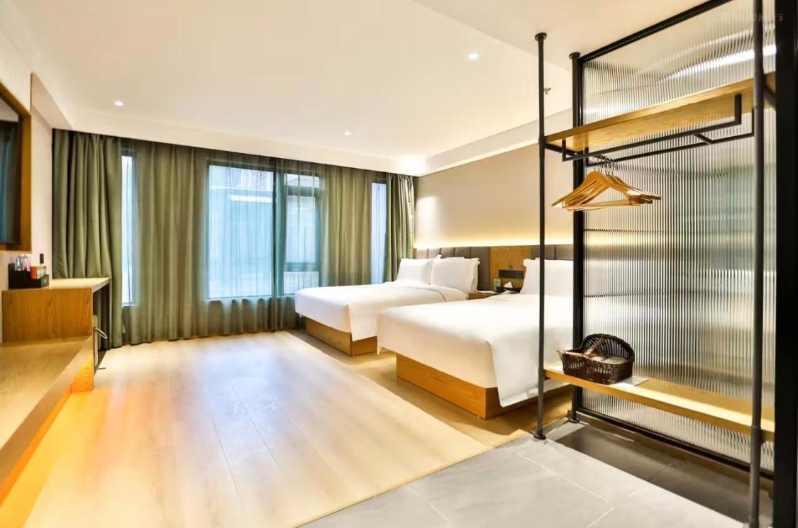 True Go Hotel - Shanghai Jing'An Temple Nanjing West Road Eksteriør billede