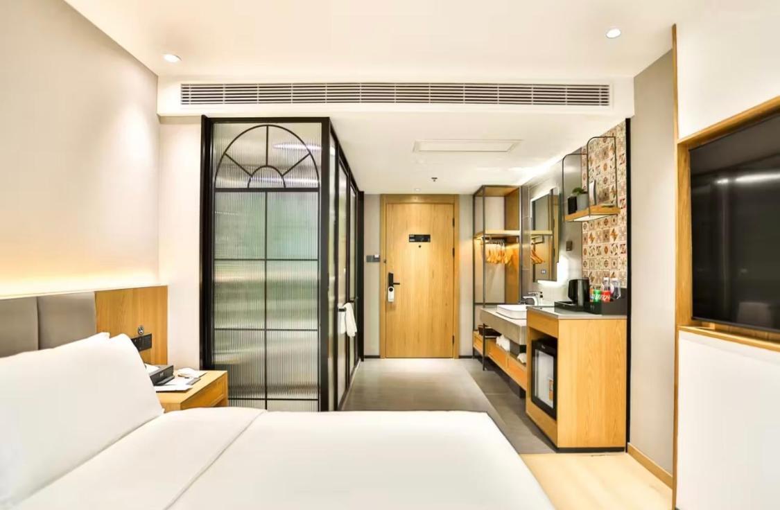 True Go Hotel - Shanghai Jing'An Temple Nanjing West Road Eksteriør billede